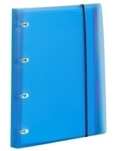 CARPEBLOC PARDO STUDIO STYLE A4 4 an20mm con REC100 hj 90 gr y SEPARADORES AZUL