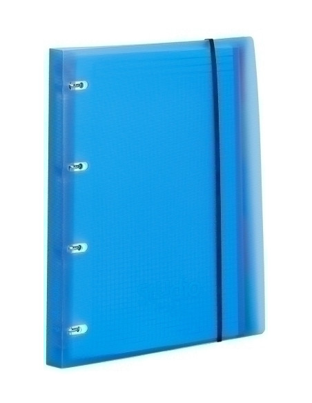 CARPEBLOC PARDO STUDIO STYLE A4 4 an20mm con REC100 hj 90 gr y SEPARADORES AZUL