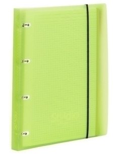 CARPEBLOC PARDO STUDIO STYLE A4 4 an20mm con REC100 hj 90 gr y SEPARADORES VERDE