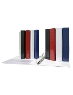 CARPETA CANGURO GRAFOPLAS PVC PREMIER A4 4 anMIXTAS 40mm NEGRO