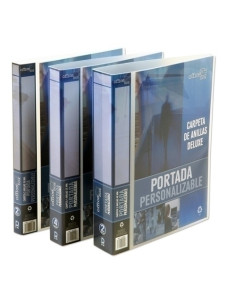 CARPETA CANGURO OFFICE BOX PP TRANS A4 2 an40mm