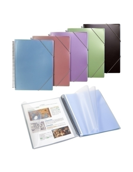 CARPETA FUNDAS TARIFARIO CARCHIVO METAL PP ARCHIVEX A4  30 F SURTIDO 5 col