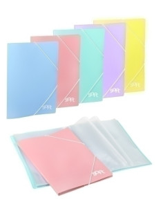 CARPETA FUNDAS TARIFARIO CARCHIVO SOFT PP CARCHIPLAS F  20 F SURTIDO 5 col