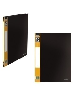 CARPETA FUNDAS TARIFARIO DOHE PP OPACO PERSONALIZABLE A4 10 F NEGRO