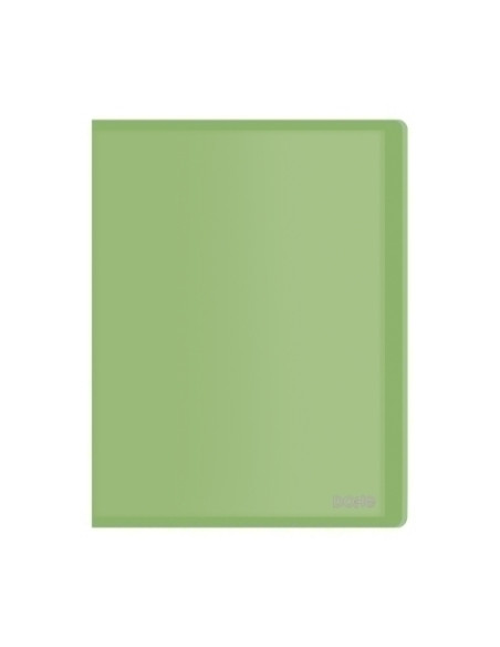 CARPETA FUNDAS TARIFARIO DOHE PP TRASLUCIDO A4 30 F VERDE
