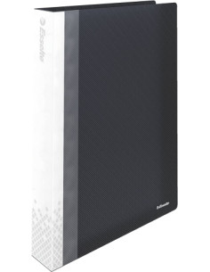 CARPETA FUNDAS TARIFARIO ESSELTE PP RIGIDO A4  80 F NEGRO