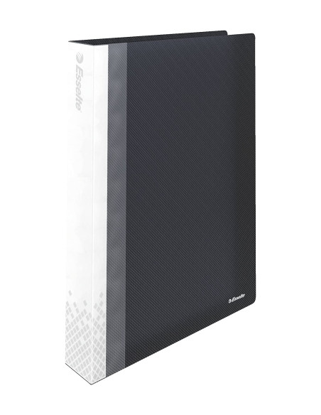 CARPETA FUNDAS TARIFARIO ESSELTE PP RIGIDO A4  80 F NEGRO