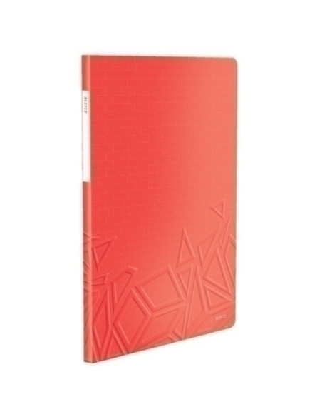 CARPETA FUNDAS TARIFARIO LEITZ URBAN CHIC PP A4 20 F ROJO