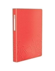 CARPETA FUNDAS TARIFARIO LEITZ URBAN CHIC PP A4 80 F ROJO