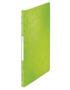 CARPETA FUNDAS TARIFARIO LEITZ WOW PP FLEXIBLE A4 20 F VERDE