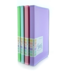 CARPETA FUNDAS TARIFARIO OFFICE BOX PP A4 BLUSH 40 F SURTIDO 4 col