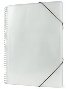 CARPETA FUNDAS TARIFARIO PRYSE PP PERSONALIZABLE A4 20 F TRANSPARENTE