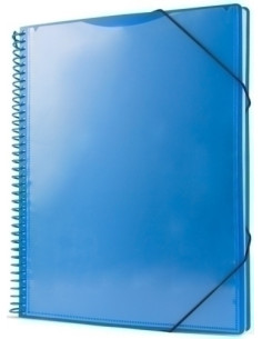 CARPETA FUNDAS TARIFARIO PRYSE PP PERSONALIZABLE A4 30 F AZUL