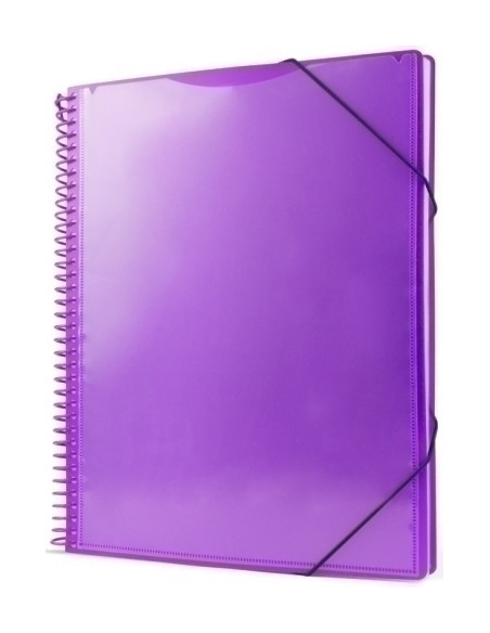 CARPETA FUNDAS TARIFARIO PRYSE PP PERSONALIZABLE A4 30 F LILA