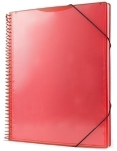 CARPETA FUNDAS TARIFARIO PRYSE PP PERSONALIZABLE A4 30 F ROJO