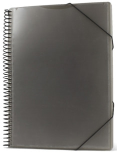 CARPETA FUNDAS TARIFARIO PRYSE PP PERSONALIZABLE A4 60 F NEGRO