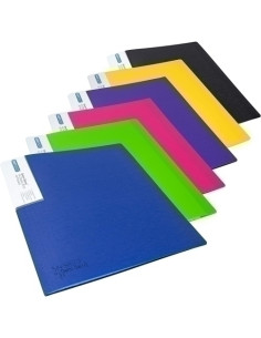 CARPETA FUNDAS TARIFARIO RAPESCO PP A4  20 F SURTIDO PACK DE 6