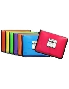 CARPETA PORTADOCUMENTOS GRAFOPLAS PP BLACKLINE A4 con CREMALLERA AMARILLO