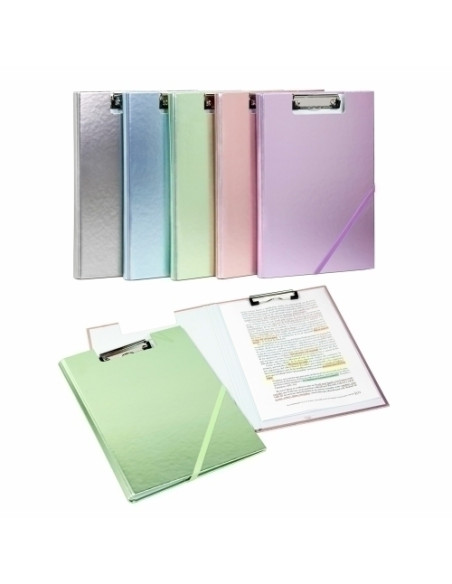 CARPETA con PINZA MINICLIP SUPERIOR CARCHIVO METAL A4 SURTIDO