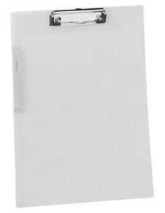 CARPETA con PINZA PORTABLOCS CARCHIVO PP F con CANGURO INCOLORO