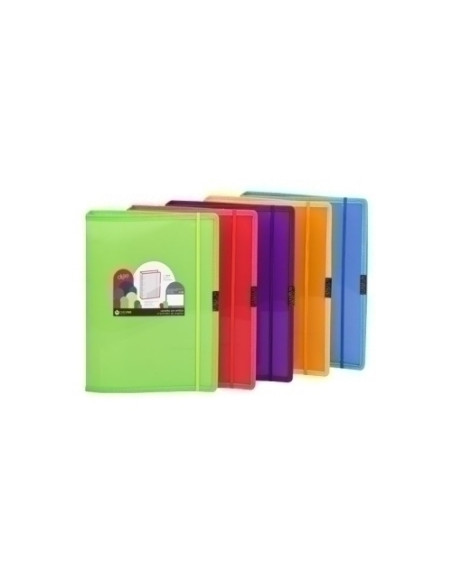 CARPETA de ANILLAS CARCHIVO DUNE PP A4 4 an25mm ROJO