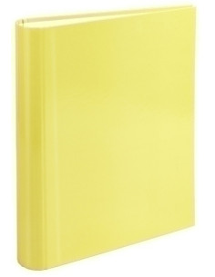 CARPETA de ANILLAS CARCHIVO SOFT CARTON PLASTIFICADO BRILLO A4 2 anMIXTA 25mm AMARILLO