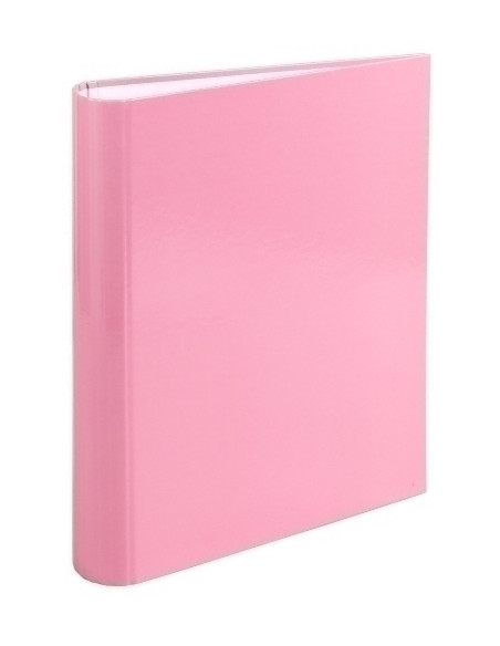 CARPETA de ANILLAS CARCHIVO SOFT CARTON PLASTIFICADO BRILLO A4 2 anMIXTA 25mm ROSA