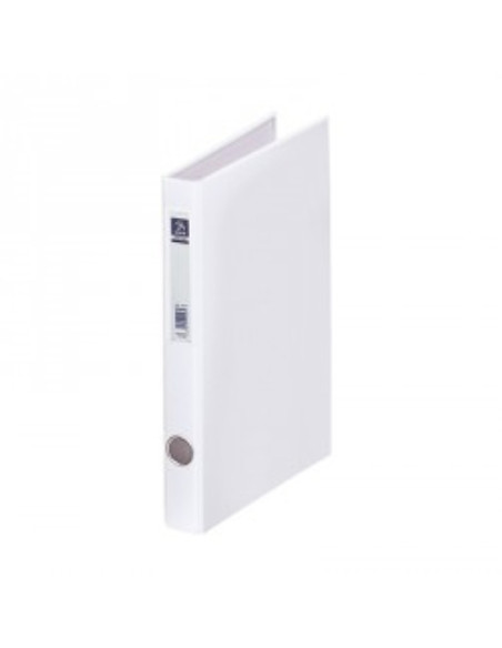 CARPETA de ANILLAS DOHE CARTON FORRADO OFICOLOR A4 4 anMIXTAS 25mm BLANCO