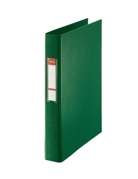 CARPETA de ANILLAS ESSELTE PVC OFICINA F 2 anMIXTAS 25mm VERDE