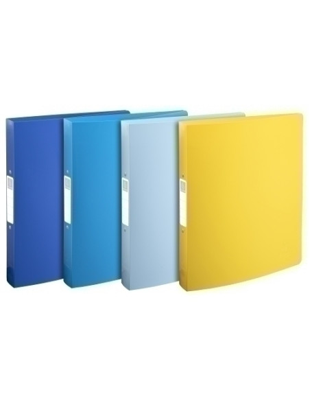 CARPETA de ANILLAS EXACOMPTA BEE BLUE PP A4 2 an 30mm SURTIDO 4 col