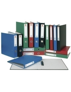 CARPETA de ANILLAS GRAFOPLAS CARTON FORRADO GRAFCOLOR F 4 anMIXTAS 40mm AZUL