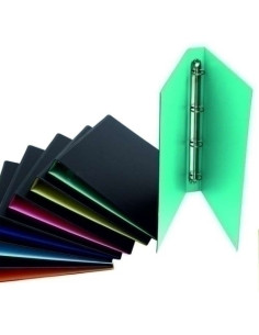 CARPETA de ANILLAS IBERPLAS COLOR CLASSIC F 4 an 25mm SURTIDO EXPOSITOR de 12