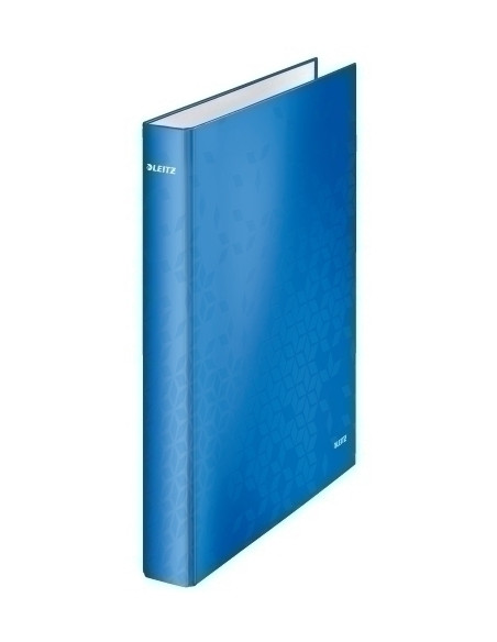 CARPETA de ANILLAS LEITZ WOW A4 180 2 anMIXTAS 25mm AZUL