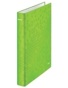 CARPETA de ANILLAS LEITZ WOW A4 180 2 anMIXTAS 25mm VERDE