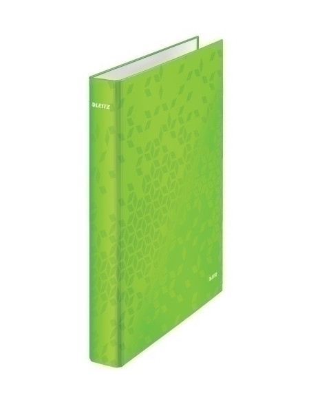 CARPETA de ANILLAS LEITZ WOW A4 180 2 anMIXTAS 25mm VERDE