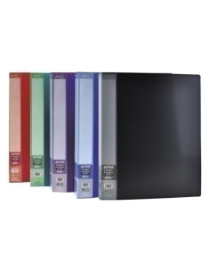 CARPETA de ANILLAS OFFICE BOX PP TWILL SUPRA A4 4 an16mm 5 colsurt