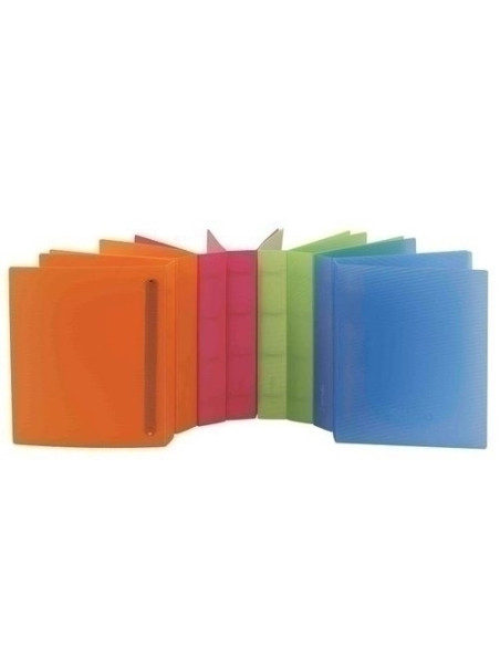 CARPETA de ANILLAS PARDO STUDIO STYLE PP F 4 anMIXTAS 25mm NARANJA