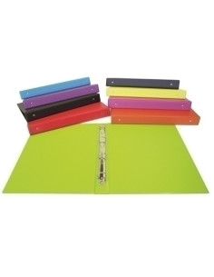 CARPETA de ANILLAS SARO PVC ESCOLAR 4 2 an25mm 9 colsurt