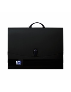 CARPETA de DIBUJO OXFORD LIVE&GO PP A3 CBROCHE Y ASA NEGRA