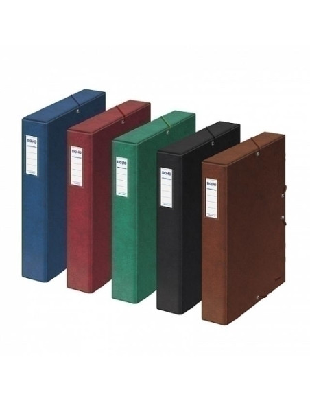 CARPETA de PROYECTOS DOHE CARTON A4 GOMAS 5 cm SURTIDAS