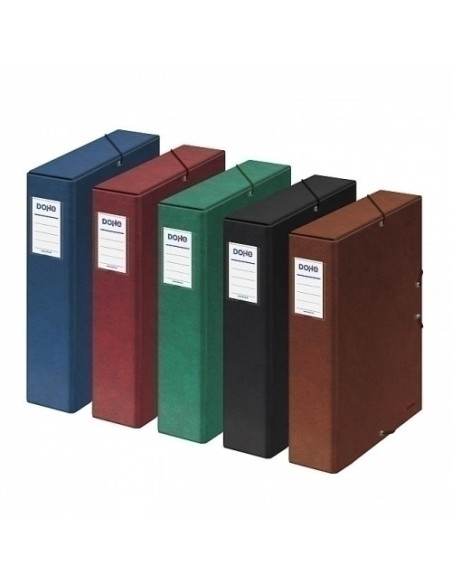 CARPETA de PROYECTOS DOHE CARTON A4 GOMAS 7 cm SURTIDAS