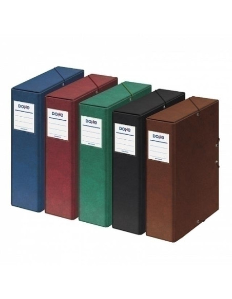 CARPETA de PROYECTOS DOHE CARTON A4 GOMAS 9 cm SURTIDAS