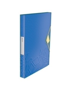 CARPETA de PROYECTOS LEITZ URBAN CHIC PP A4 GOMAS 25 cm AZUL