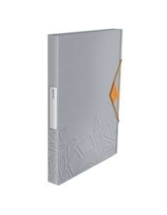 CARPETA de PROYECTOS LEITZ URBAN CHIC PP A4 GOMAS 25 cm GRIS