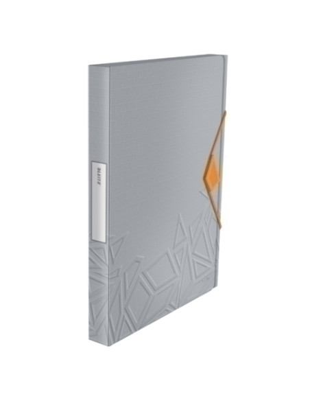 CARPETA de PROYECTOS LEITZ URBAN CHIC PP A4 GOMAS 25 cm GRIS