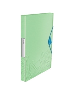 CARPETA de PROYECTOS LEITZ URBAN CHIC PP A4 GOMAS 25 cm VERDE