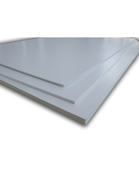 CARTON PLUMA YOSAN BLANCO 10mm 50 x 70