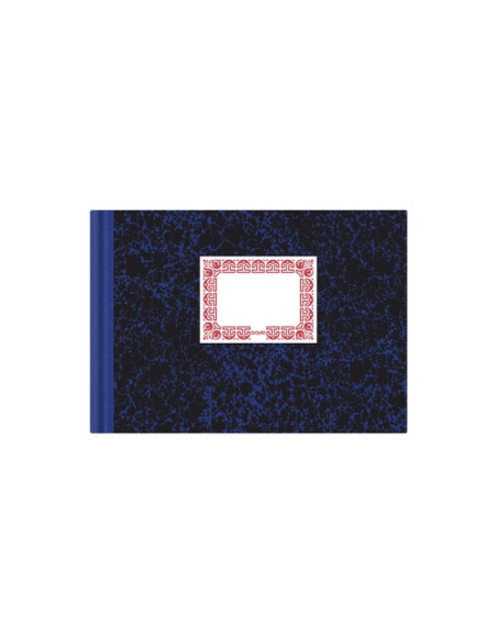 CARTONE DOHE 4 APAISADO 100 HOJAS RAYADO HORIZONTAL AZUL