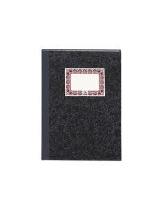 CARTONE DOHE 4 NATURAL 100 HOJAS CUADRICULA GRIS OSCURO