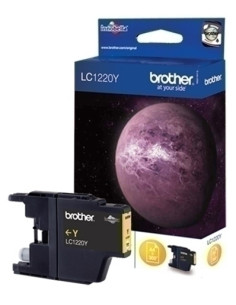 CARTUCHO INKJET BROTHER LC-1220YBP AMARILLO DCP-J525WJ725DWJ925DW MFC-J430WJ625DWJ825DW 300 PAG